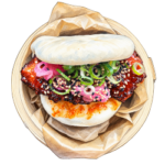 Sticky Chicken Bao